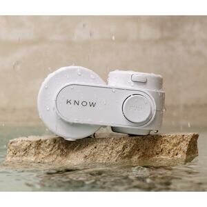 BRAND NEW Know Beauty Faucet Water Filter Chrome Dispenser Carbon Spun Fibre 5.3